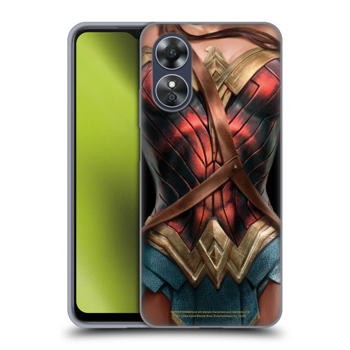 Wonder Woman Movie Character Art Costume Soft Gel Case for OPPO A17