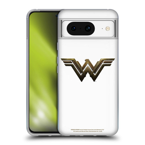 Wonder Woman Movie Logos Main Soft Gel Case for Google Pixel 8