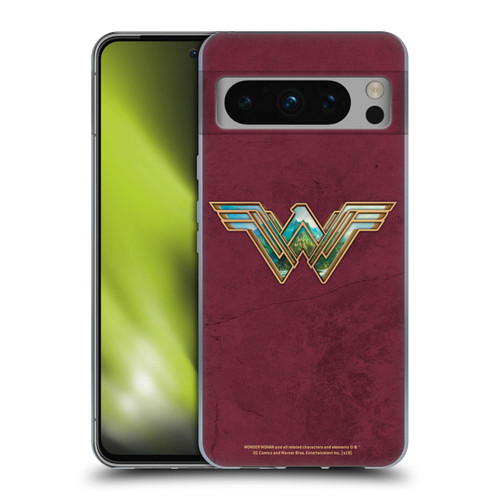 Wonder Woman Movie Logos Themiscyra Soft Gel Case for Google Pixel 8 Pro