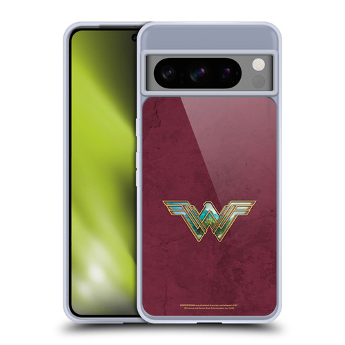 Wonder Woman Movie Logos Themiscyra Soft Gel Case for Google Pixel 8 Pro