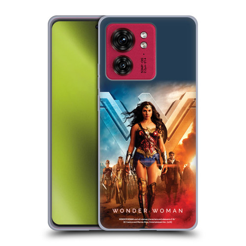 Wonder Woman Movie Posters Group Soft Gel Case for Motorola Moto Edge 40