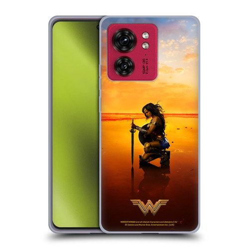 Wonder Woman Movie Posters Sword And Shield Soft Gel Case for Motorola Moto Edge 40
