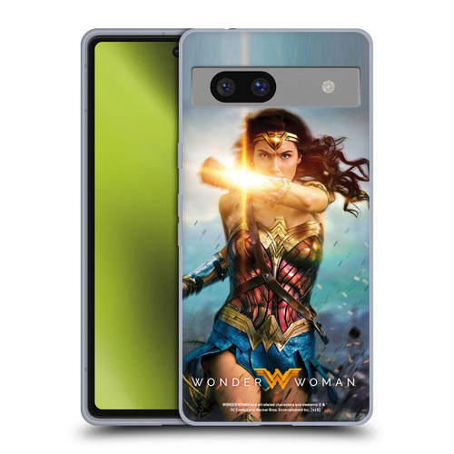 Wonder Woman Movie Posters Bracelets Of Submission Soft Gel Case for Google Pixel 7a