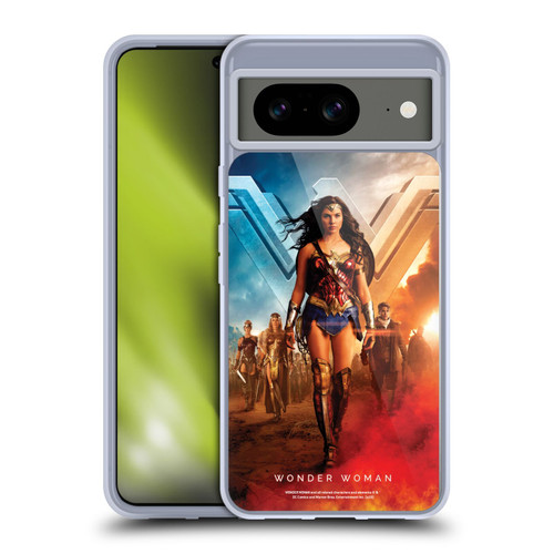 Wonder Woman Movie Posters Group Soft Gel Case for Google Pixel 8