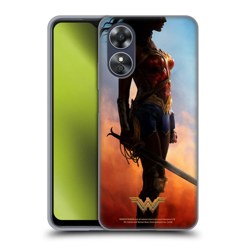Wonder Woman Movie Posters Godkiller Sword Soft Gel Case for OPPO A17