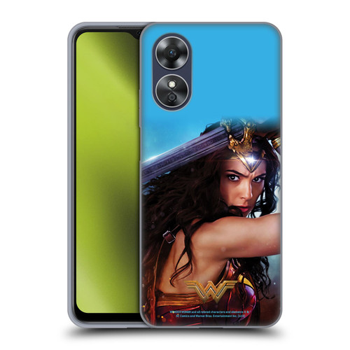 Wonder Woman Movie Posters Godkiller Sword 2 Soft Gel Case for OPPO A17