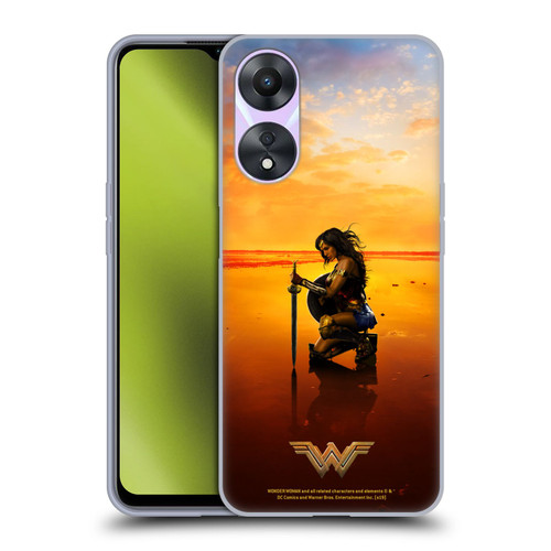 Wonder Woman Movie Posters Sword And Shield Soft Gel Case for OPPO A78 5G