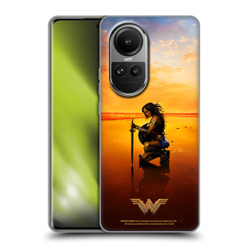 Wonder Woman Movie Posters Sword And Shield Soft Gel Case for OPPO Reno10 5G / Reno10 Pro 5G