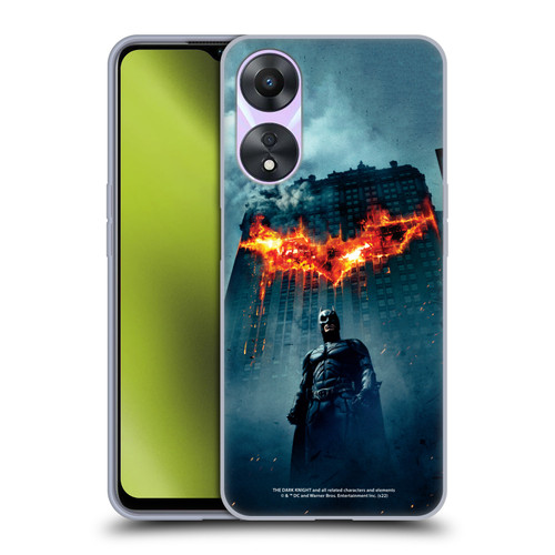 The Dark Knight Key Art Batman Poster Soft Gel Case for OPPO A78 5G