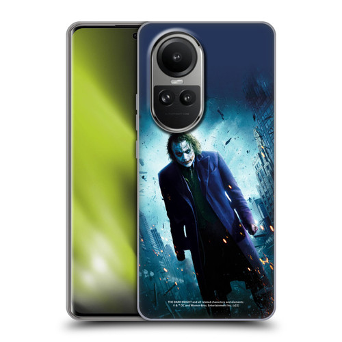 The Dark Knight Key Art Joker Poster Soft Gel Case for OPPO Reno10 5G / Reno10 Pro 5G
