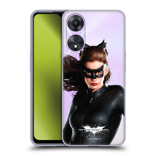 The Dark Knight Rises Character Art Catwoman Soft Gel Case for OPPO A78 5G