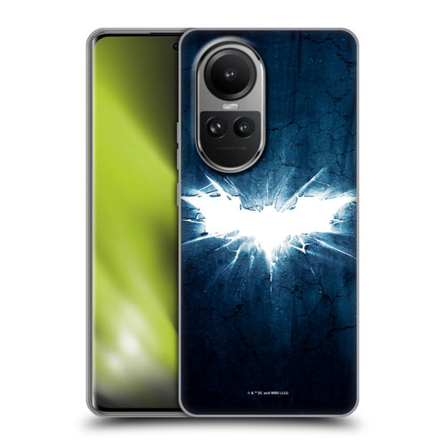 The Dark Knight Rises Logo Grunge Soft Gel Case for OPPO Reno10 5G / Reno10 Pro 5G