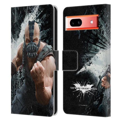 The Dark Knight Rises Character Art Bane Leather Book Wallet Case Cover For Google Pixel 7a