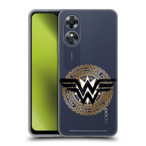 Wonder Woman DC Comics Graphic Arts Shield 2 Soft Gel Case for OPPO A17