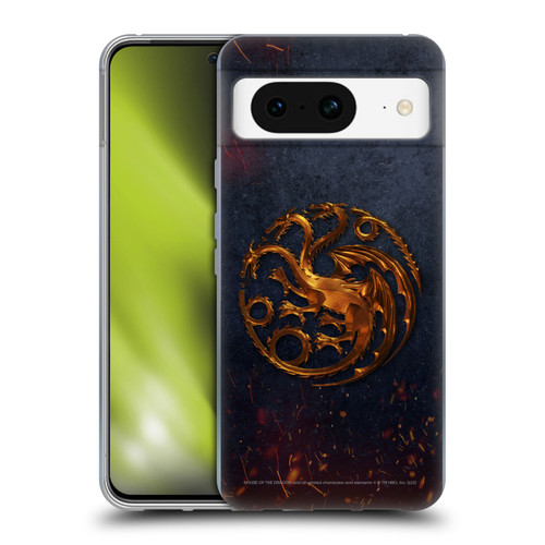 House Of The Dragon: Television Series Graphics Targaryen Emblem Soft Gel Case for Google Pixel 8