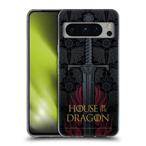 House Of The Dragon: Television Series Graphics Sword Soft Gel Case for Google Pixel 8 Pro