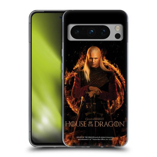 House Of The Dragon: Television Series Key Art Daemon Soft Gel Case for Google Pixel 8 Pro