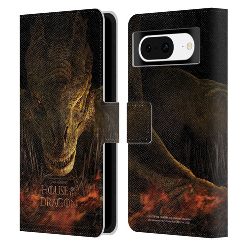 House Of The Dragon: Television Series Art Syrax Poster Leather Book Wallet Case Cover For Google Pixel 8