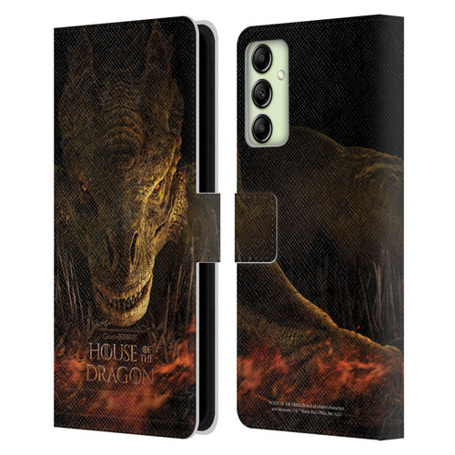 House Of The Dragon: Television Series Art Syrax Poster Leather Book Wallet Case Cover For Samsung Galaxy A14 5G