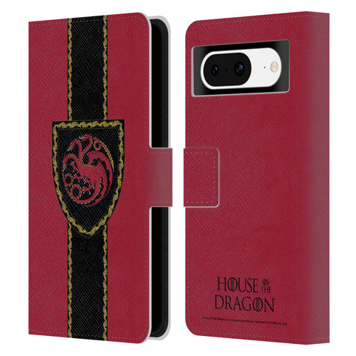 House Of The Dragon: Television Series Graphics Shield Leather Book Wallet Case Cover For Google Pixel 8