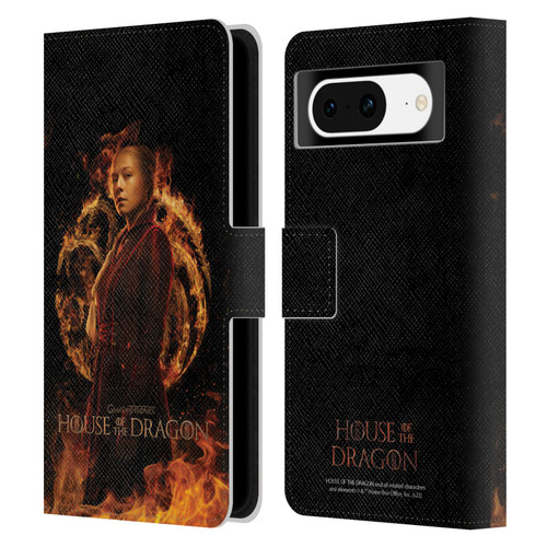 House Of The Dragon: Television Series Key Art Rhaenyra Leather Book Wallet Case Cover For Google Pixel 8