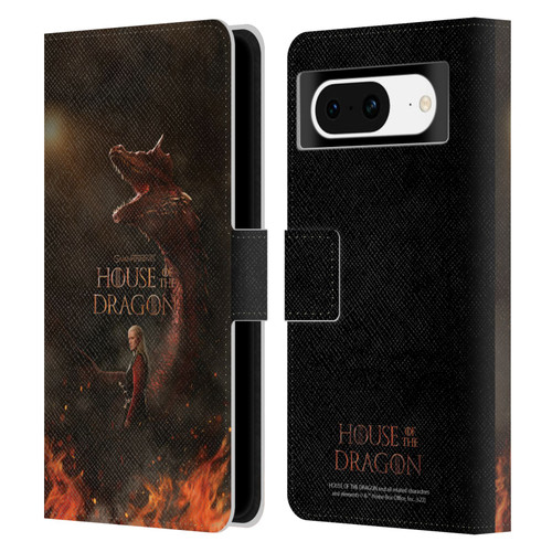 House Of The Dragon: Television Series Key Art Poster 2 Leather Book Wallet Case Cover For Google Pixel 8