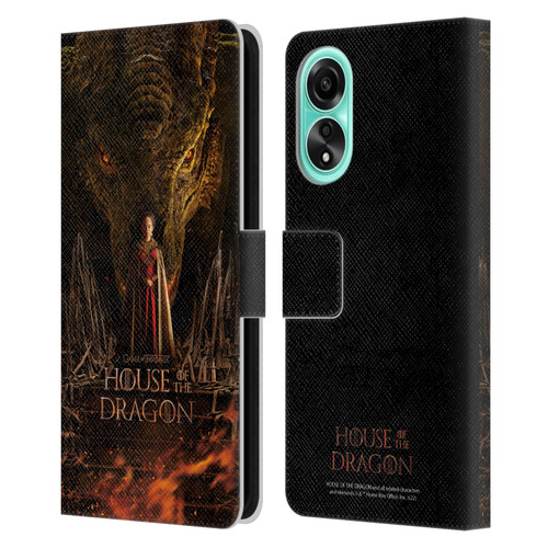 House Of The Dragon: Television Series Key Art Poster 1 Leather Book Wallet Case Cover For OPPO A78 4G