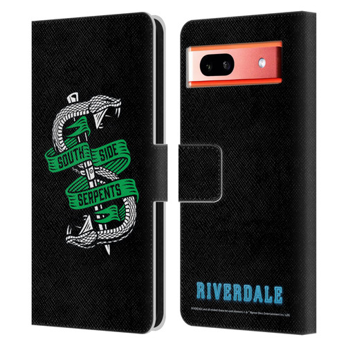 Riverdale Art South Side Serpents Leather Book Wallet Case Cover For Google Pixel 7a