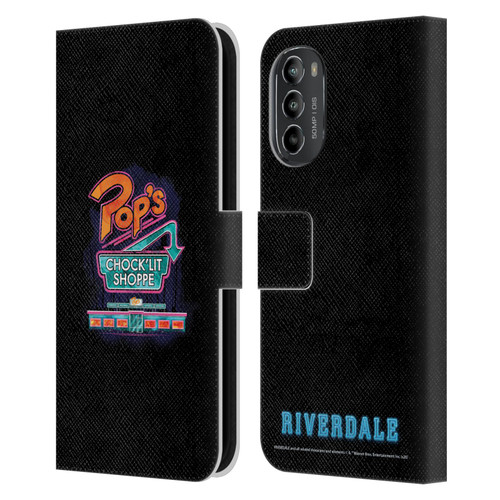 Riverdale Art Pop's Leather Book Wallet Case Cover For Motorola Moto G82 5G
