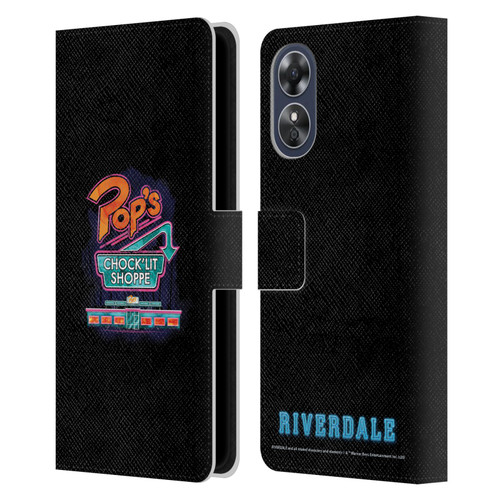 Riverdale Art Pop's Leather Book Wallet Case Cover For OPPO A17