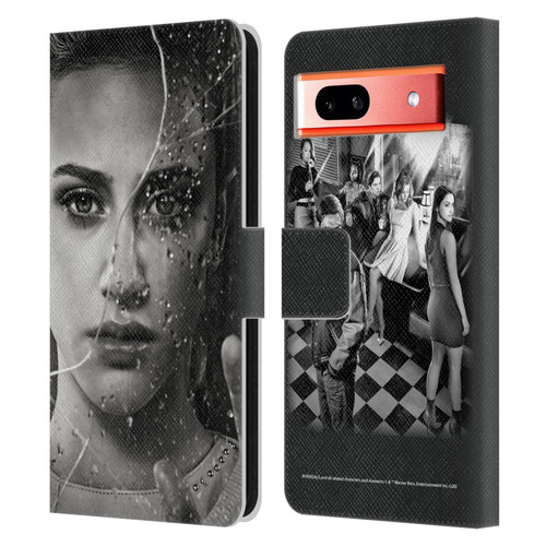 Riverdale Broken Glass Portraits Betty Cooper Leather Book Wallet Case Cover For Google Pixel 7a