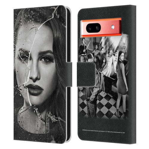 Riverdale Broken Glass Portraits Cheryl Blossom Leather Book Wallet Case Cover For Google Pixel 7a