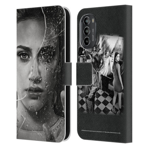 Riverdale Broken Glass Portraits Betty Cooper Leather Book Wallet Case Cover For Motorola Moto G82 5G