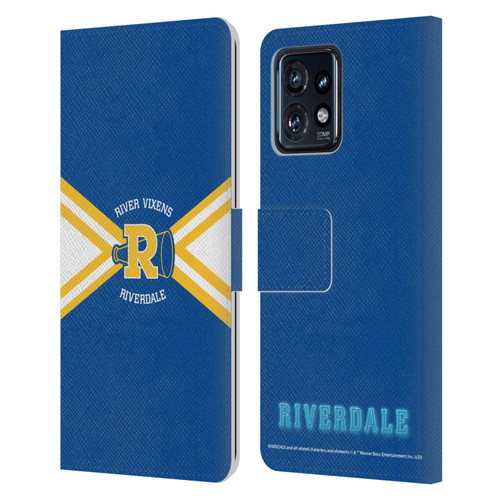 Riverdale Graphic Art River Vixens Uniform Leather Book Wallet Case Cover For Motorola Moto Edge 40 Pro