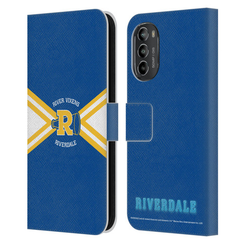 Riverdale Graphic Art River Vixens Uniform Leather Book Wallet Case Cover For Motorola Moto G82 5G