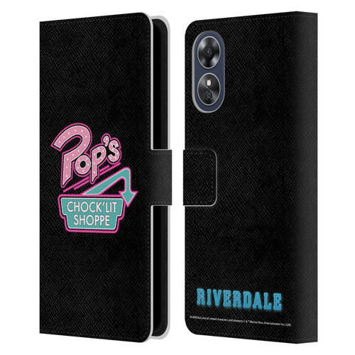 Riverdale Graphic Art Pop's Leather Book Wallet Case Cover For OPPO A17