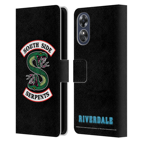 Riverdale Graphic Art South Side Serpents Leather Book Wallet Case Cover For OPPO A17