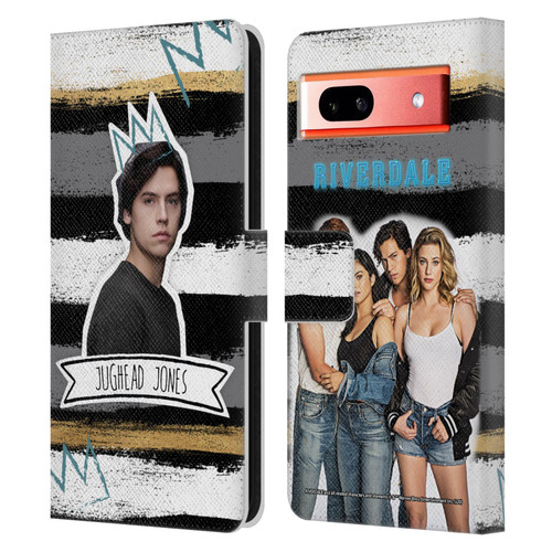 Riverdale Graphics Jughead Jones Leather Book Wallet Case Cover For Google Pixel 7a