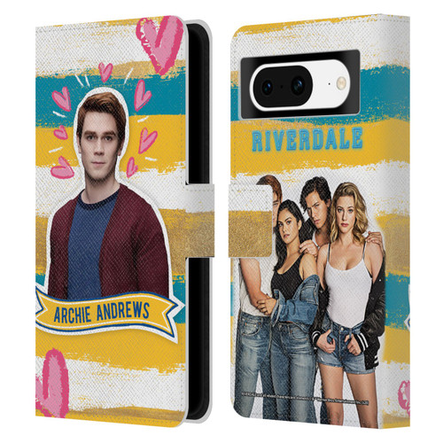 Riverdale Graphics Archie Andrews Leather Book Wallet Case Cover For Google Pixel 8