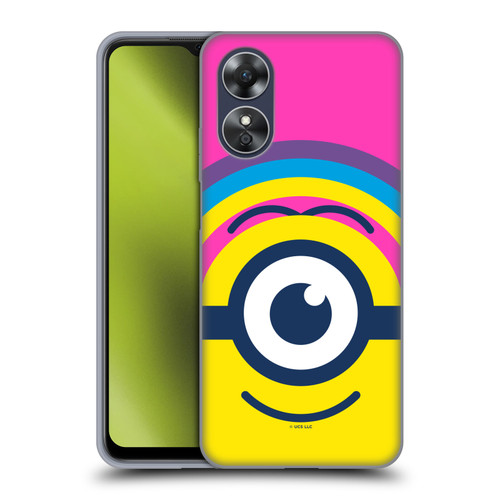 Minions Rise of Gru(2021) Day Tripper Face Soft Gel Case for OPPO A17