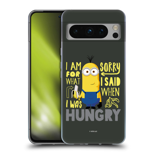 Minions Rise of Gru(2021) Humor Hungry Soft Gel Case for Google Pixel 8 Pro