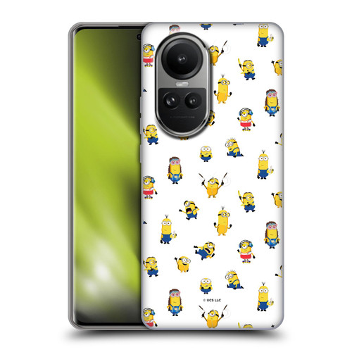 Minions Rise of Gru(2021) Humor Costume Pattern Soft Gel Case for OPPO Reno10 5G / Reno10 Pro 5G