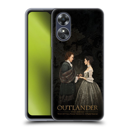 Outlander Portraits Claire & Jamie Painting Soft Gel Case for OPPO A17