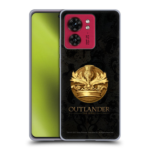 Outlander Seals And Icons Scotland Thistle Soft Gel Case for Motorola Moto Edge 40