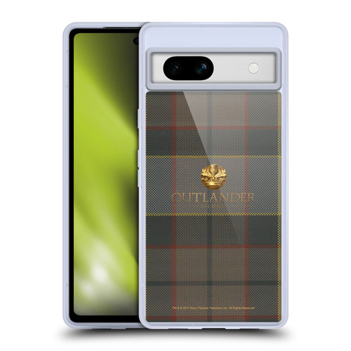 Outlander Tartans Fraser Soft Gel Case for Google Pixel 7a