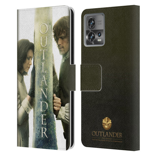 Outlander Key Art Season 3 Poster Leather Book Wallet Case Cover For Motorola Moto Edge 30 Fusion