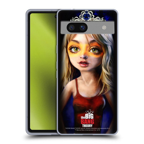 The Big Bang Theory Caricature Penny Soft Gel Case for Google Pixel 7a