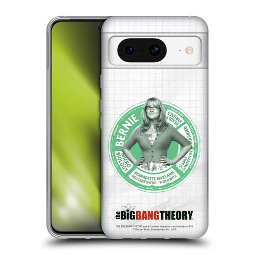 The Big Bang Theory Character Attributes Bernadette Soft Gel Case for Google Pixel 8