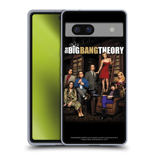 The Big Bang Theory Key Art Season 9 Soft Gel Case for Google Pixel 7a