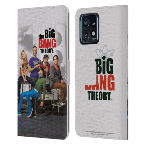 The Big Bang Theory Key Art Season 3 Leather Book Wallet Case Cover For Motorola Moto Edge 40 Pro